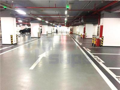 秀珀化工无溶剂环氧地坪登陆深圳第一高楼，铸就建筑地坪典范，赋能高端停车场服务